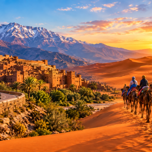 5 Days Marrakech to Merzouga Desert via Tizi n’Tichka & Ait Ben Haddou