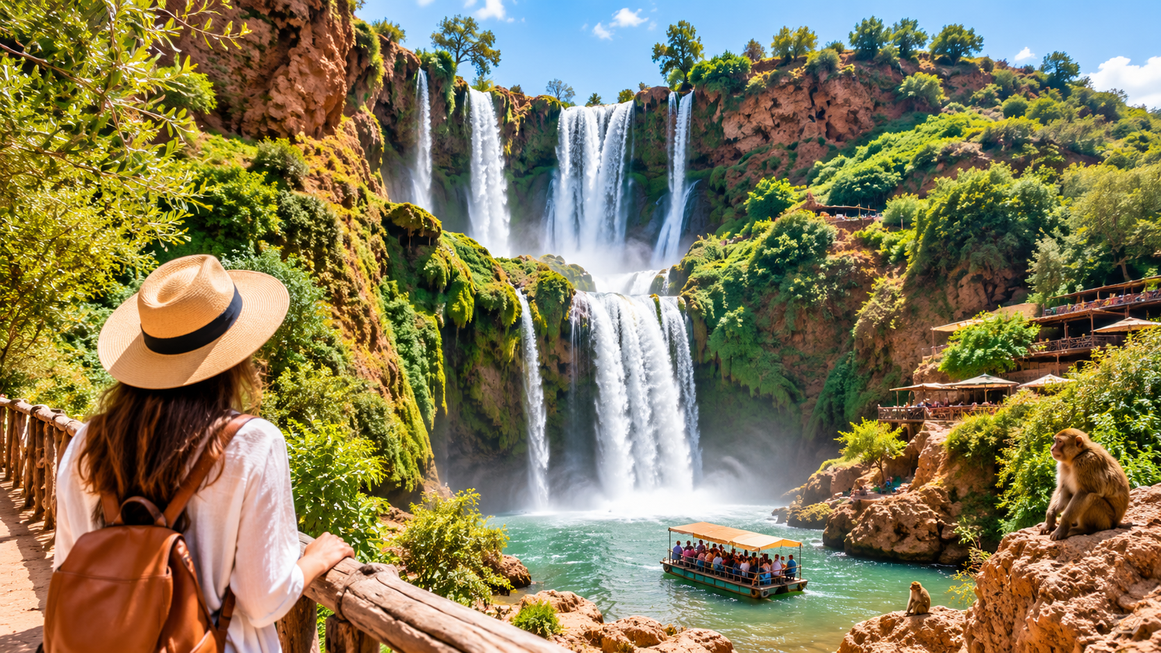 1 Day Ouzoud Waterfalls Excursion from Marrakech